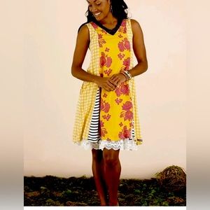 Matilda Jane “Golden Key” dress NWOT L